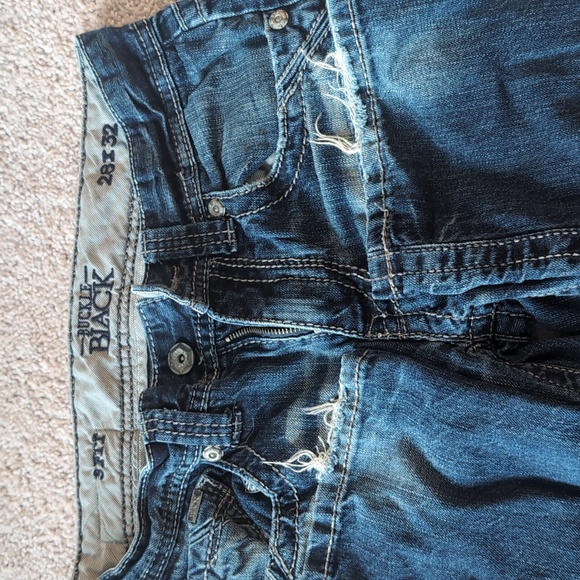 Buckle Black Jeans - Picture 2 of 2